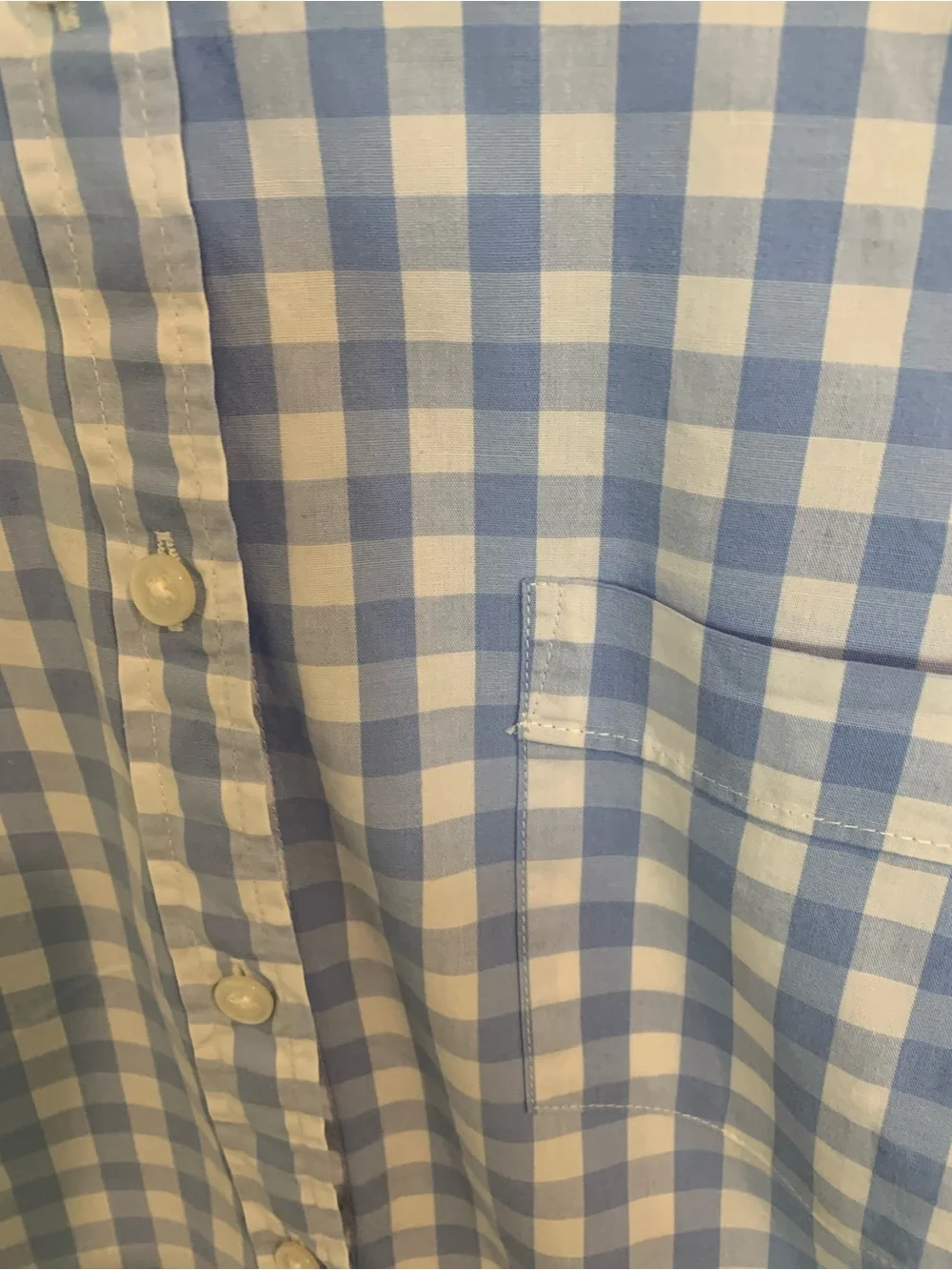 J. Crew lightweight gingham